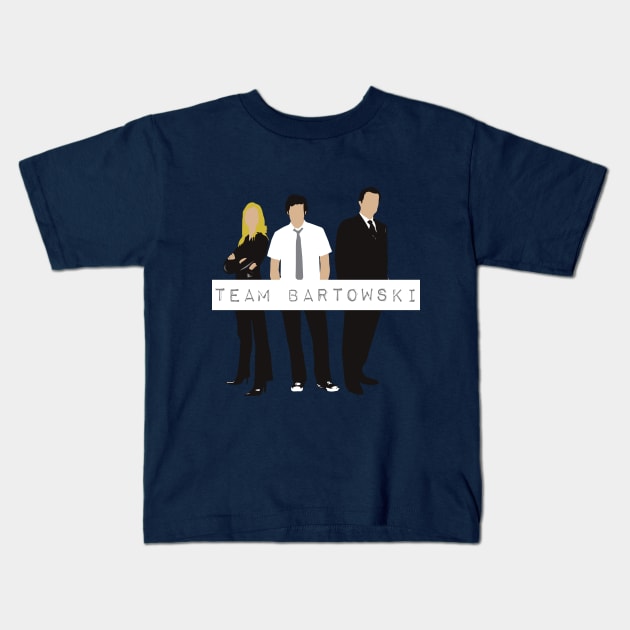 Team Bartowski minimalist Kids T-Shirt by insidethetardis